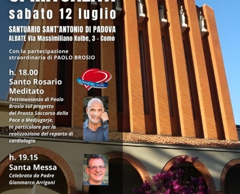 Incontro di Spiritualità – 12 luglio 2025